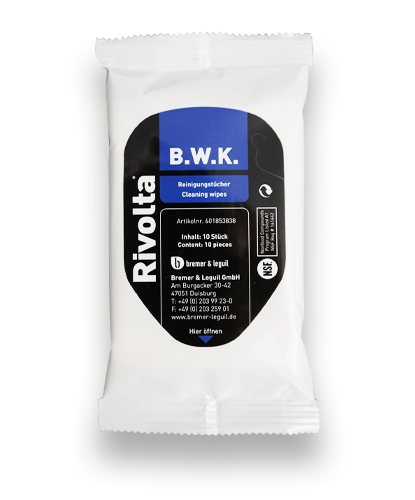 B.W.K. Cleaning wipes-RIVOLTA Cleaners von Bremer & Leguil