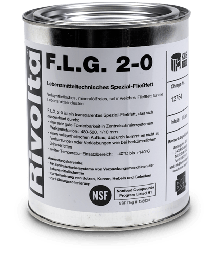 F.L.G. 2-0-RIVOLTA Lubricants von Bremer & Leguil