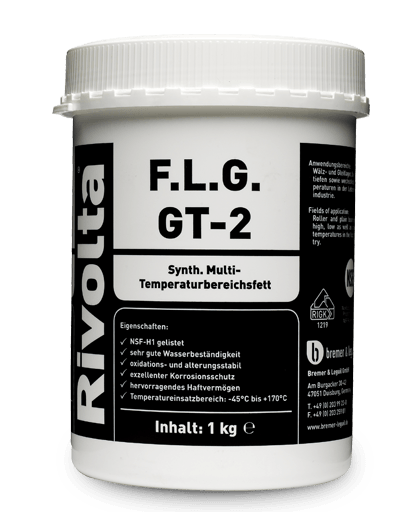 F.L.G. GT-2-RIVOLTA Schmierstoffe von Bremer & Leguil