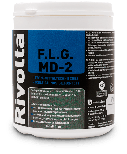 F.L.G. MD-2-RIVOLTA Schmierstoffe von Bremer & Leguil