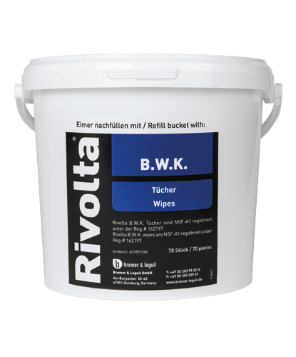 B.W.K. Wipes-RIVOLTA Cleaners von Bremer & Leguil