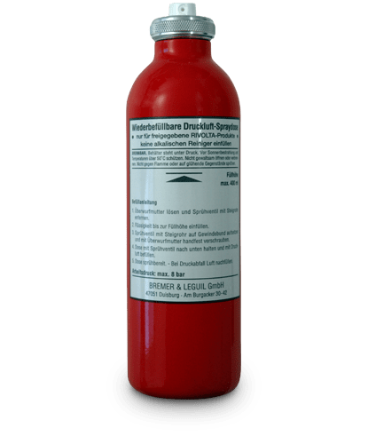 BL Refillable spray-cans-ZUBEHöR Equipment von Bremer & Leguil