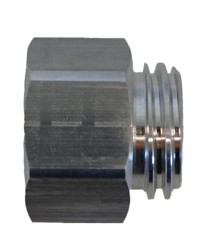 Adapter for 250 g screw-top cartridge